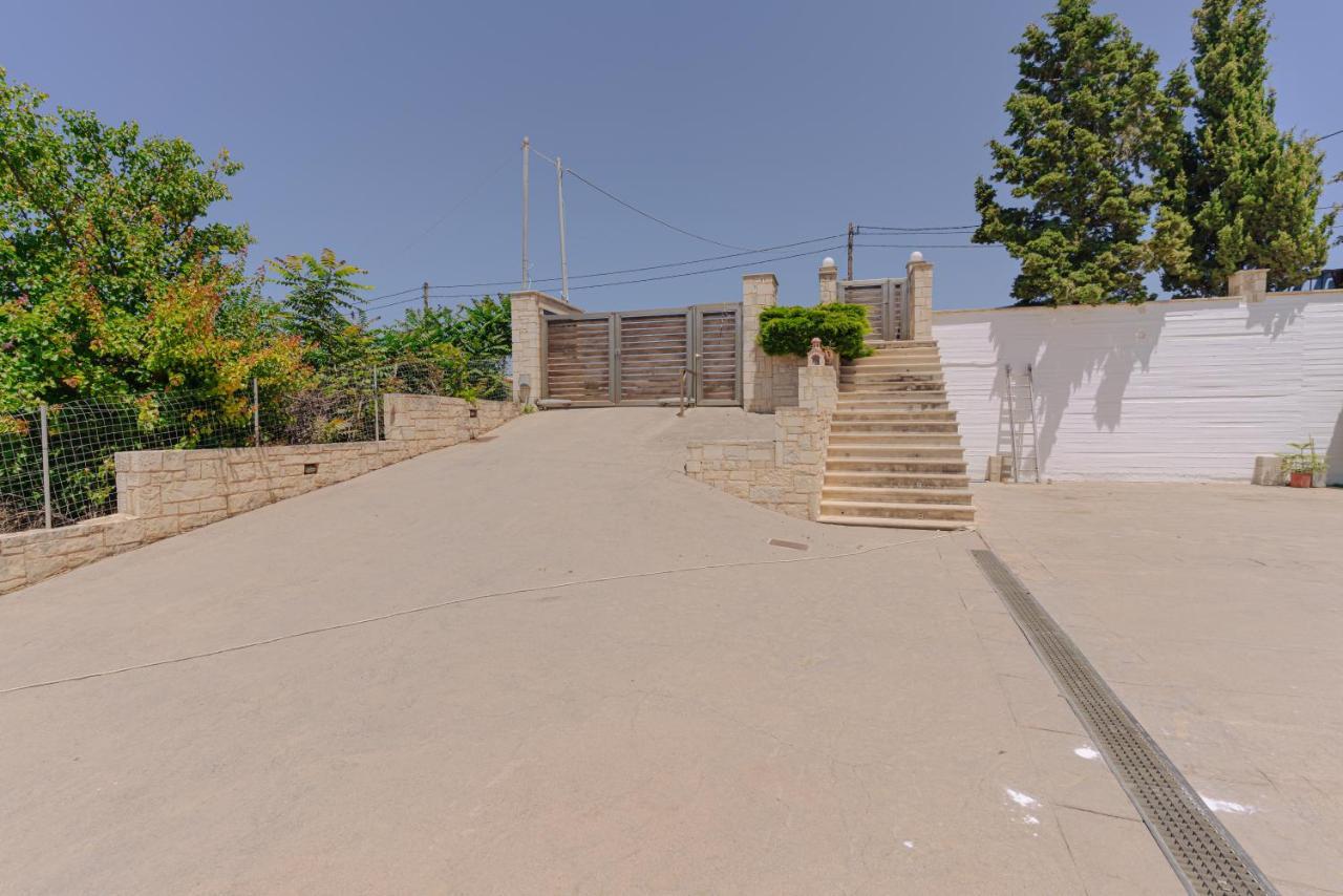 Blue Sky Villa In Crete Epano Vathia Buitenkant foto